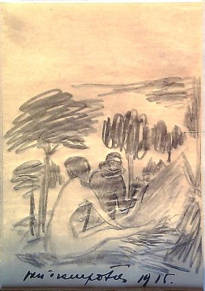 Akt v krajině - Trampota, Jan