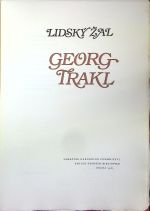 Lidský žal. - Trakl, George