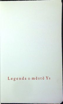 Legenda o městě Ys.
