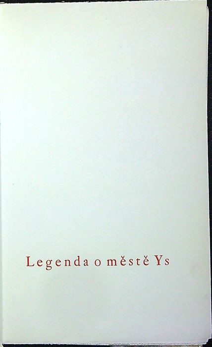 Legenda o městě Ys.