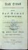 Auch Etwas wider das Etwas der Frau von der Recke über des Oberhofprediger Starcks Vertheidigungschrift. - Starck, Johann August Dr.