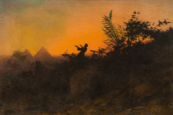 Morgengebet, Pyramiden