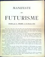 Konvolut manifestů futurismu. - T.F. Marinetti, C. Carra, U. Boccioni, .....