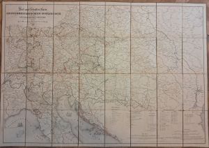 Post und Strassen Karte Oesterreichischen Monarchie nebst allen angrenzenden Laendern herausgegeben von des k.k. Obersten. Hof. Post. Verwaltung.   - 