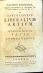 De Saecvlaribvs liberaivm artvm in Bohemia et Moravia fatis commentarivs. - Procházka, František Faustin
