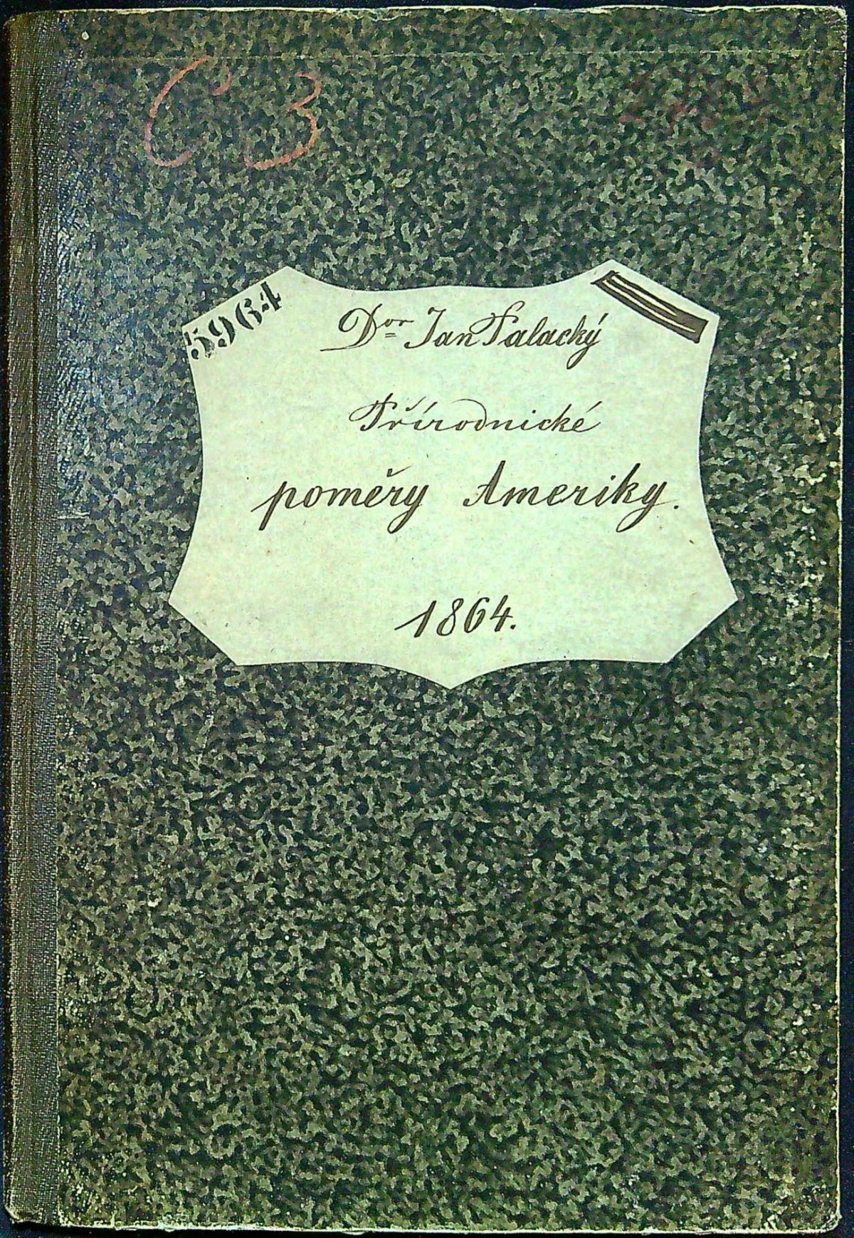 Přírodnické poměry Ameriky.