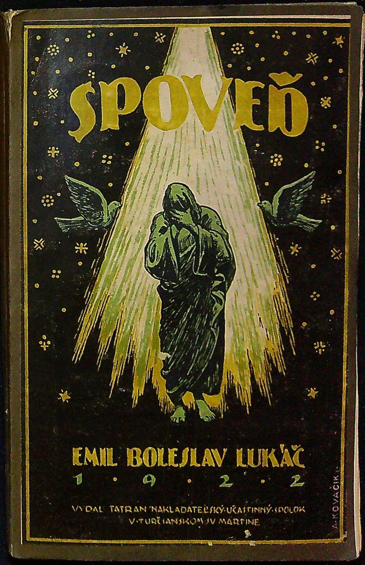 Spoveď. (Básně).