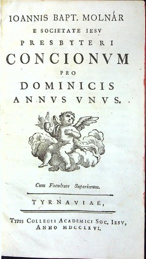 CONCIONVM PRO DOMINICIS ANNVS VNVS.