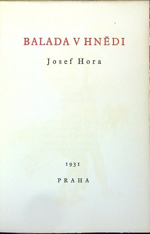 Balada v hnědi.