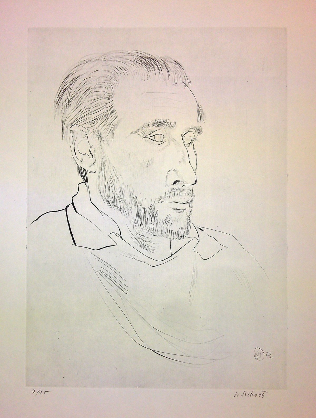 Portrét malíře Andreje Bělocvětova