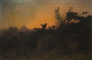 Morgengebet, Pyramiden